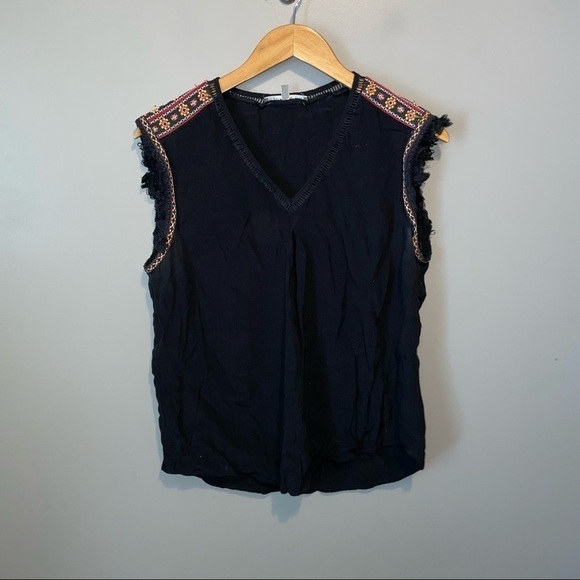 Daniel rainn embroidered blouse - Picture 1 of 8